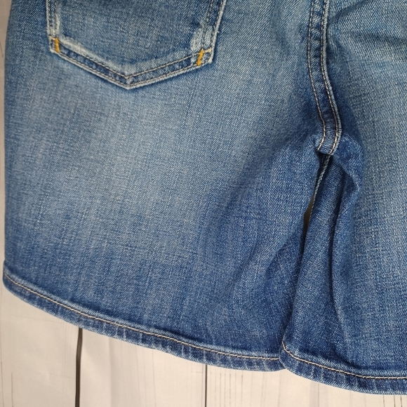 Pilcro And The Letterpress By Anthropologie Blue Denim Shorts - Picture 13 of 13